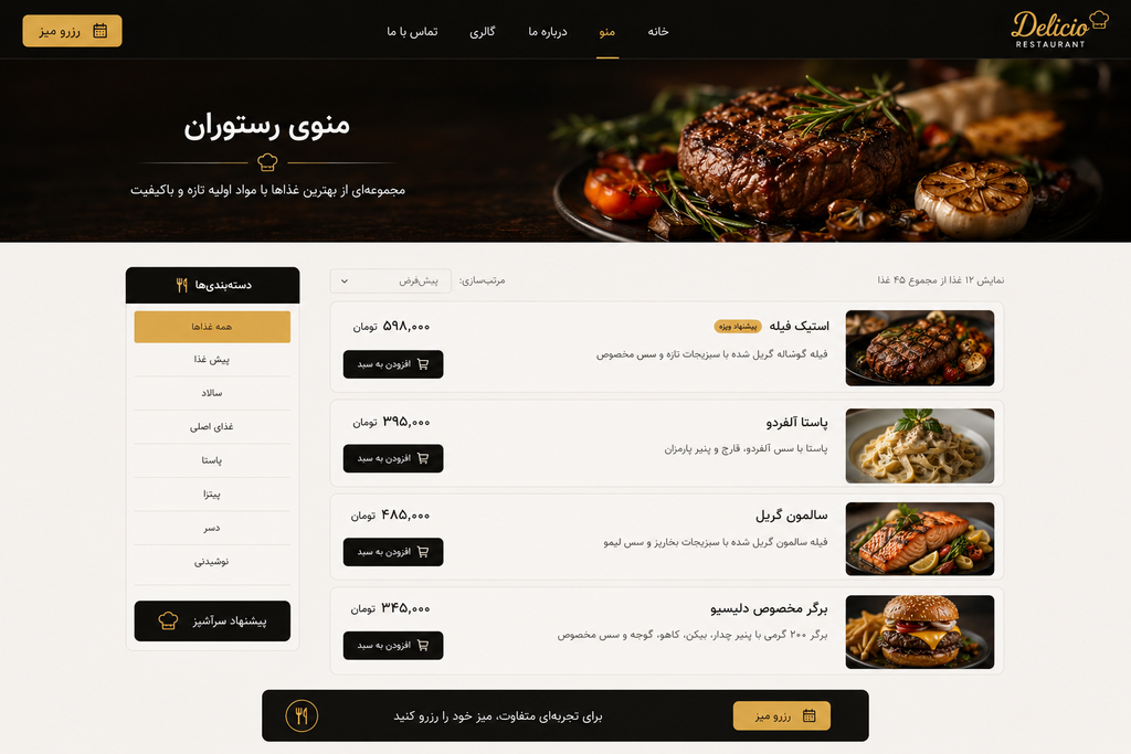 Shopping Cart Website